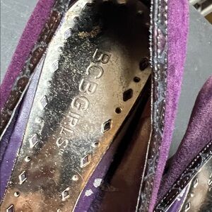 BCBGirls Deep Purple Heels